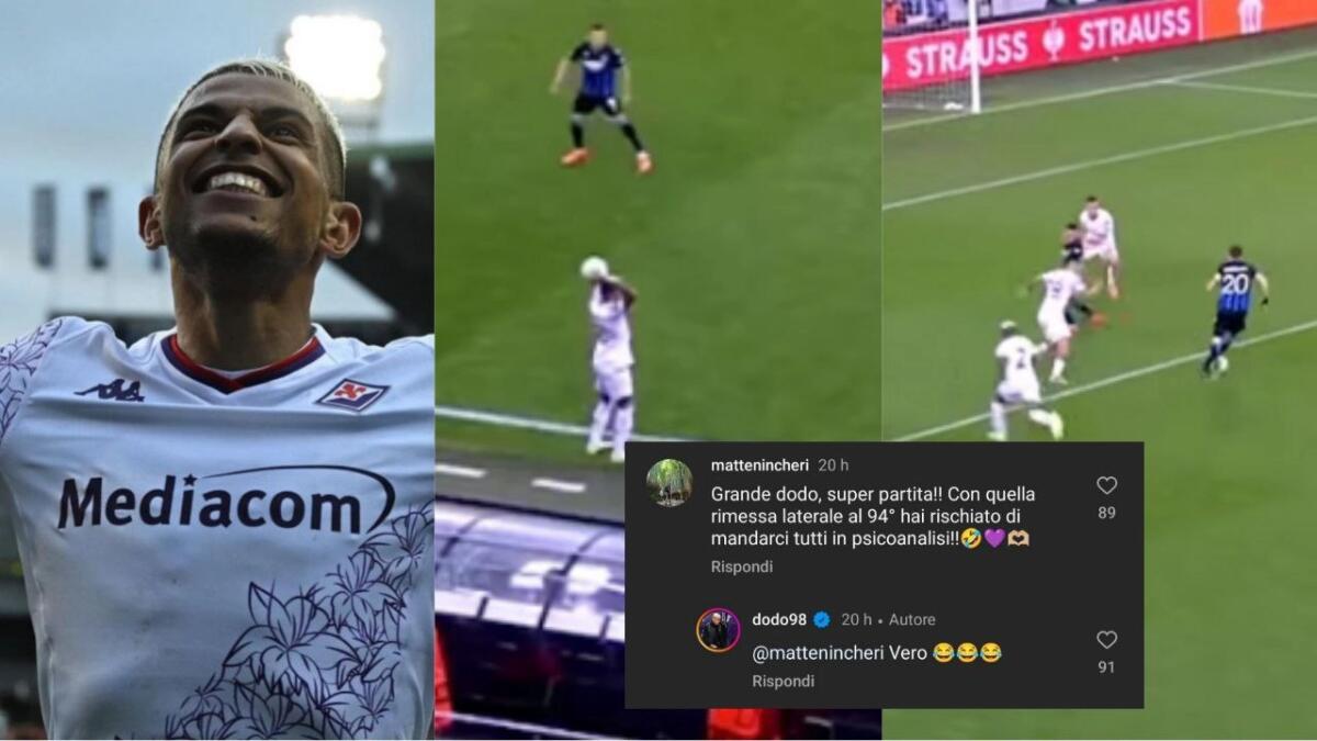 Dodò spaventa i tifosi al 94' con una brutta rimessa, sui social ammette: "Vero, ho rischiato" - 