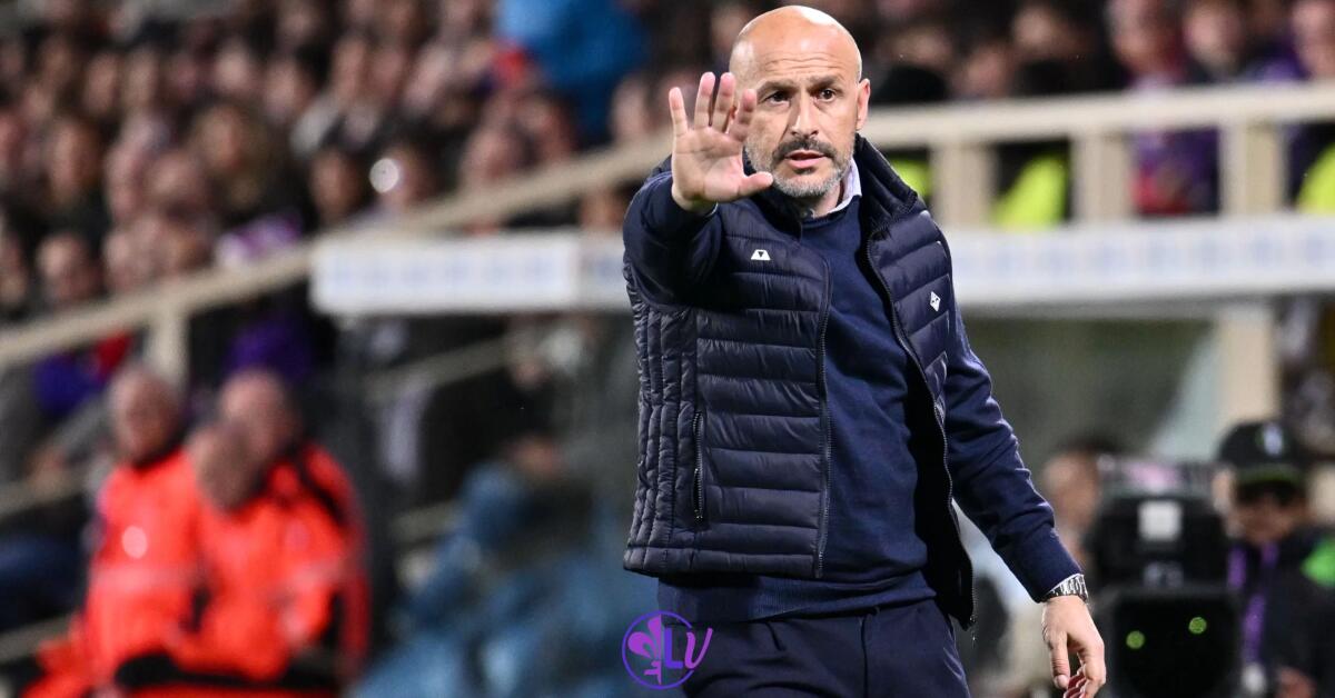 Italiano: "Belotti fa un lavoro encomiabile per la squadra, Nzola è stato fondamentale in semifinale" - Firenze, Stadio Artemio Franchi, 03.04.2024, Fiorentina-Atalanta, foto Lisa Guglielmi. Copyright Labaroviola.com