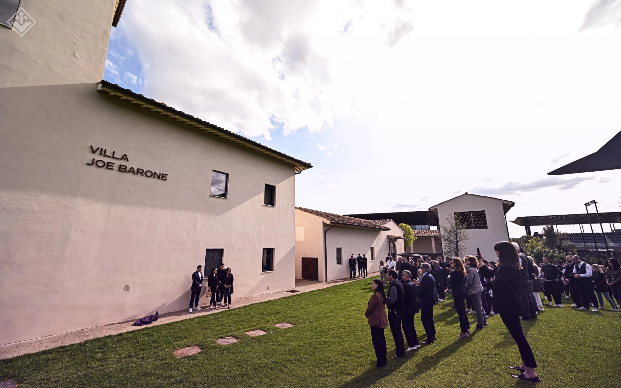 Oggi la Villa del Viola Park è stata intitolata a Joe Barone. Presente la famiglia e Commisso