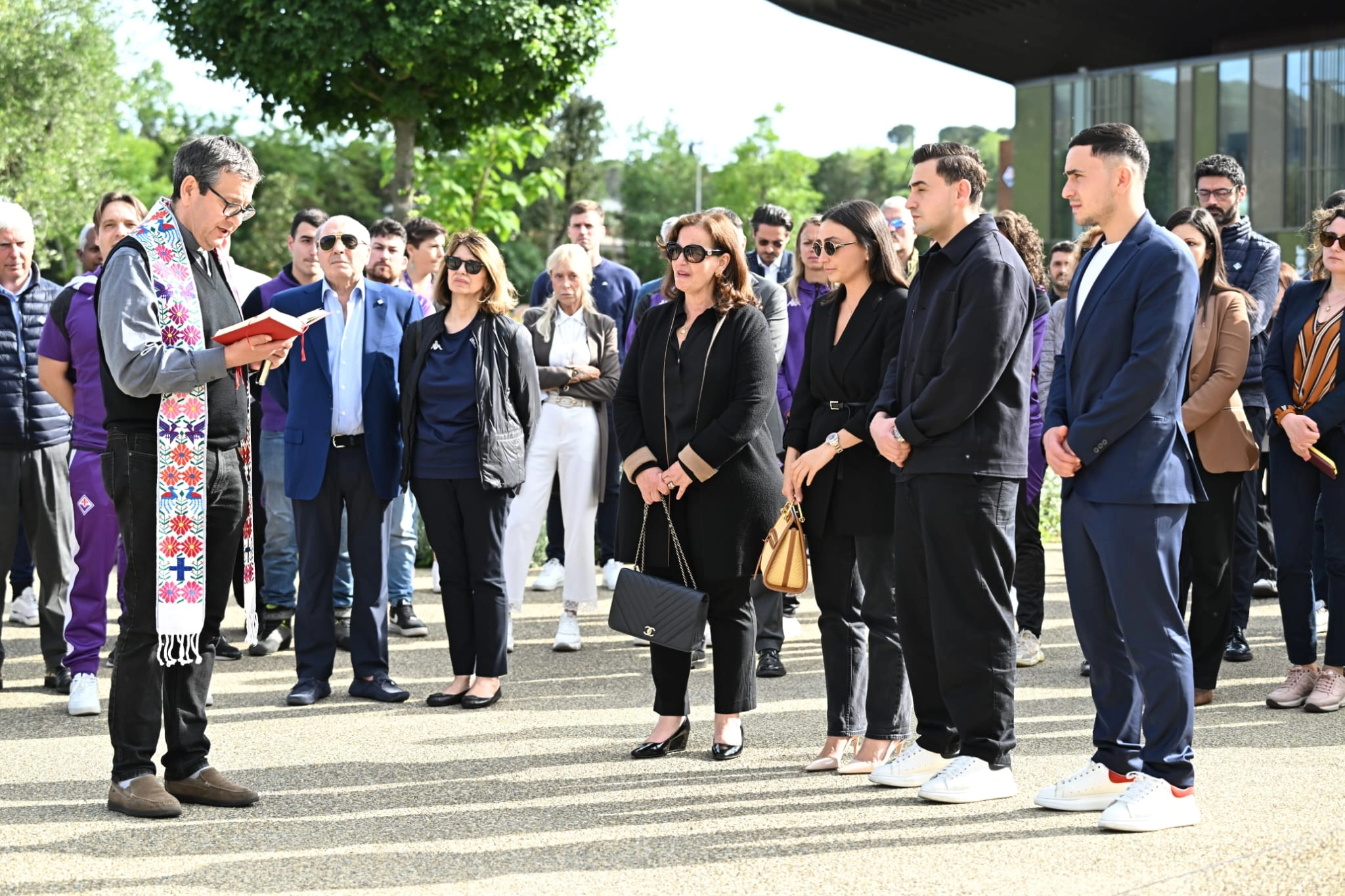 Oggi la Villa del Viola Park è stata intitolata a Joe Barone. Presente la famiglia e Commisso