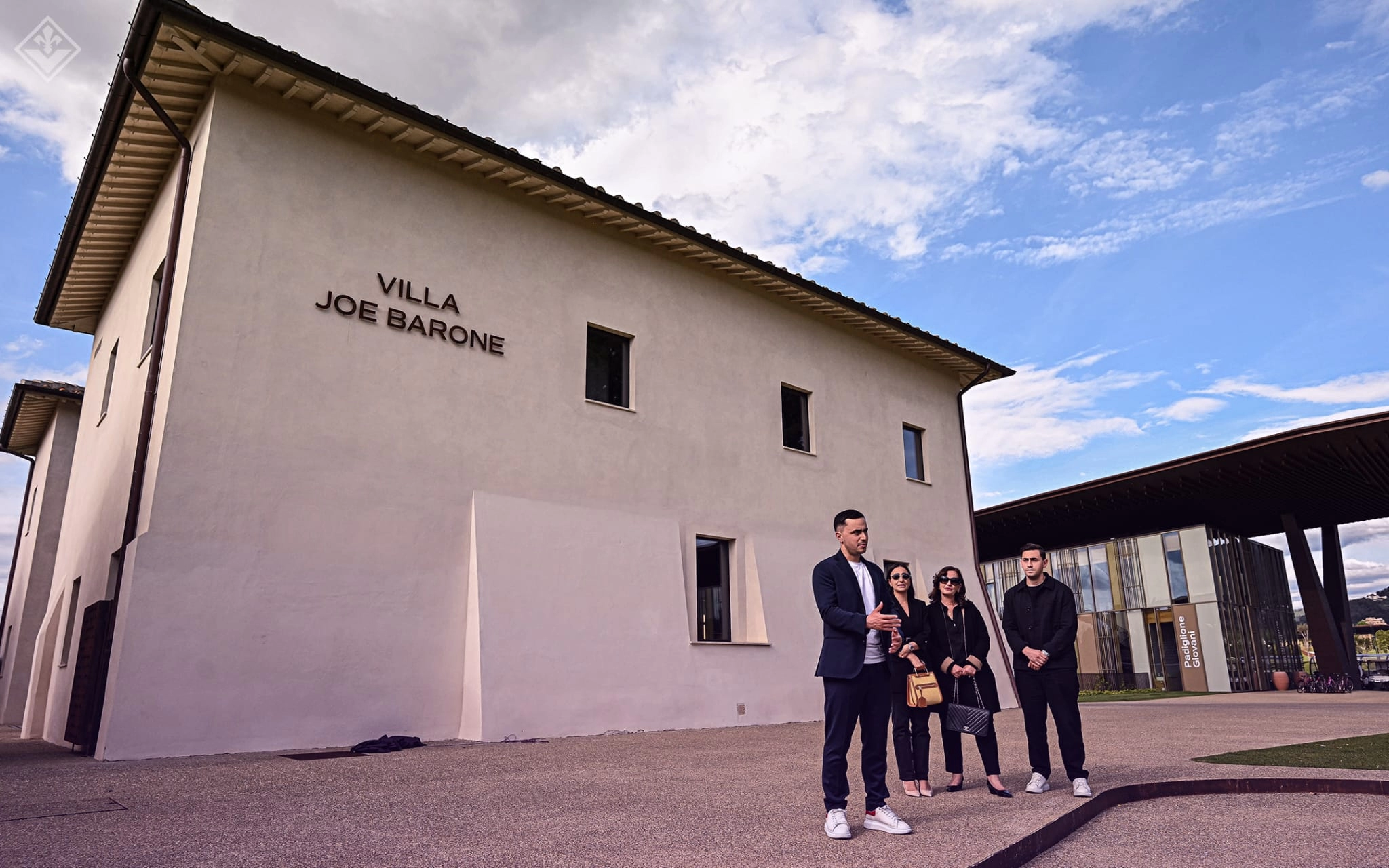 Oggi la Villa del Viola Park è stata intitolata a Joe Barone. Presente la famiglia e Commisso