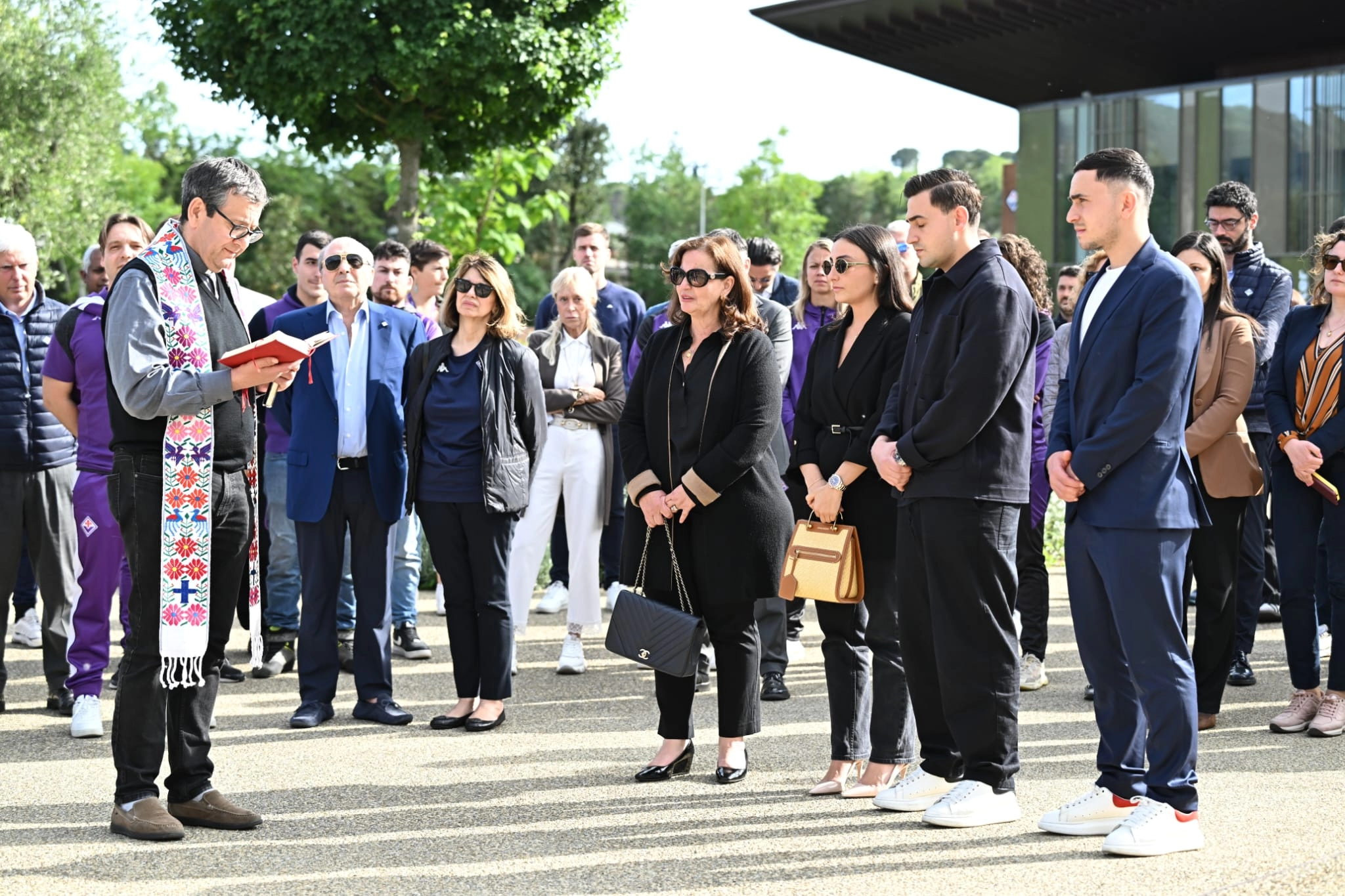 Oggi la Villa del Viola Park è stata intitolata a Joe Barone. Presente la famiglia e Commisso
