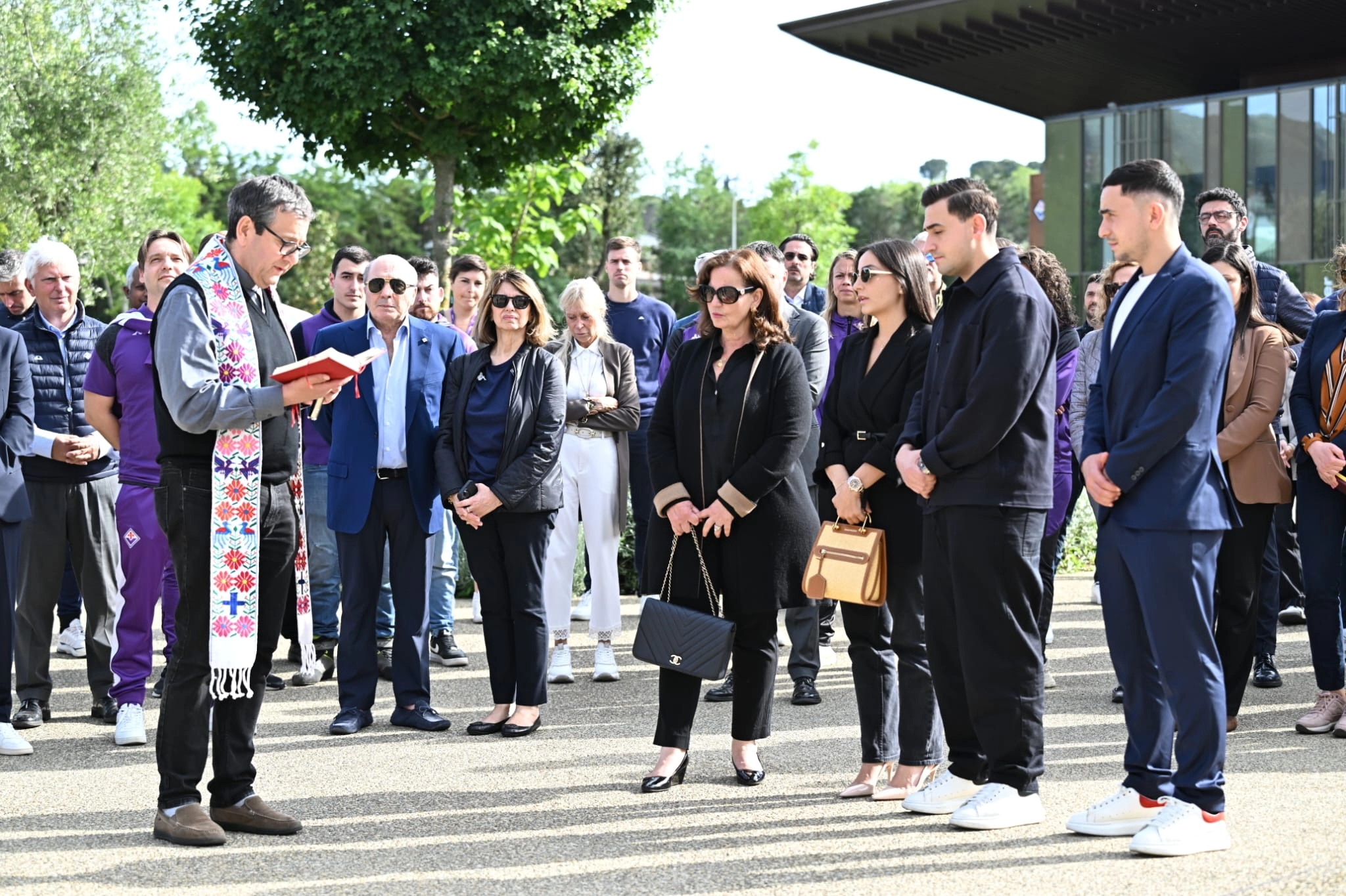 Oggi la Villa del Viola Park è stata intitolata a Joe Barone. Presente la famiglia e Commisso