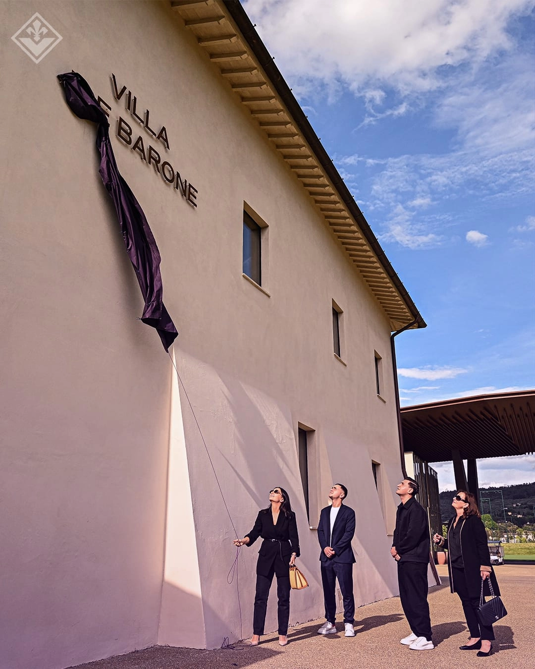 Oggi la Villa del Viola Park è stata intitolata a Joe Barone. Presente la famiglia e Commisso