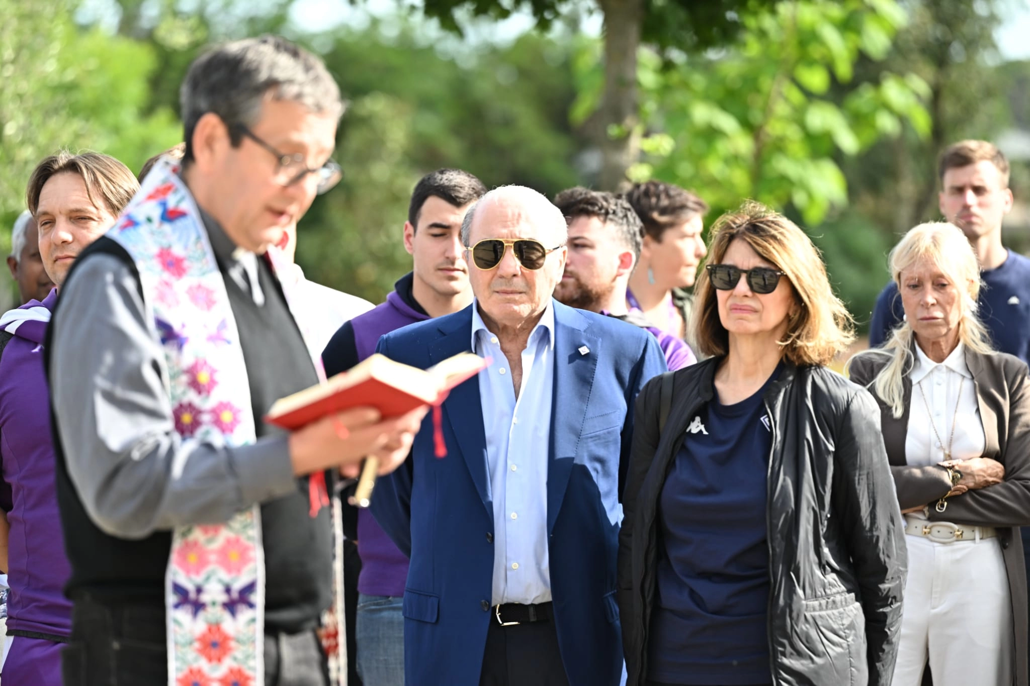 Oggi la Villa del Viola Park è stata intitolata a Joe Barone. Presente la famiglia e Commisso