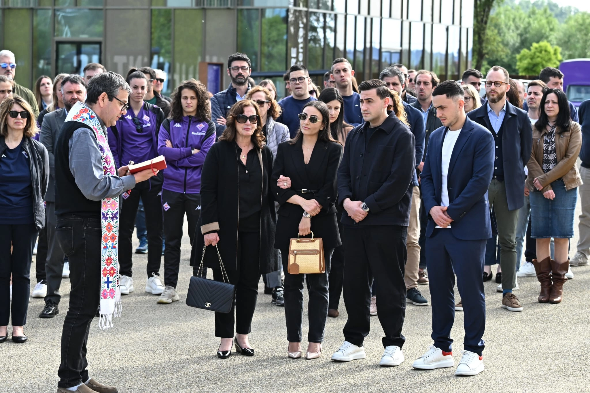 Oggi la Villa del Viola Park è stata intitolata a Joe Barone. Presente la famiglia e Commisso