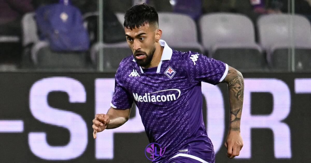 De Santis: "Nico González può avere delle offerte intorno ai 40 milioni dall'Inghilterra, non sarebbe la prima volta" - Firenze, Stadio Artemio Franchi, 03.04.2024, Fiorentina-Atalanta, foto Lisa Guglielmi. Copyright Labaroviola.com
