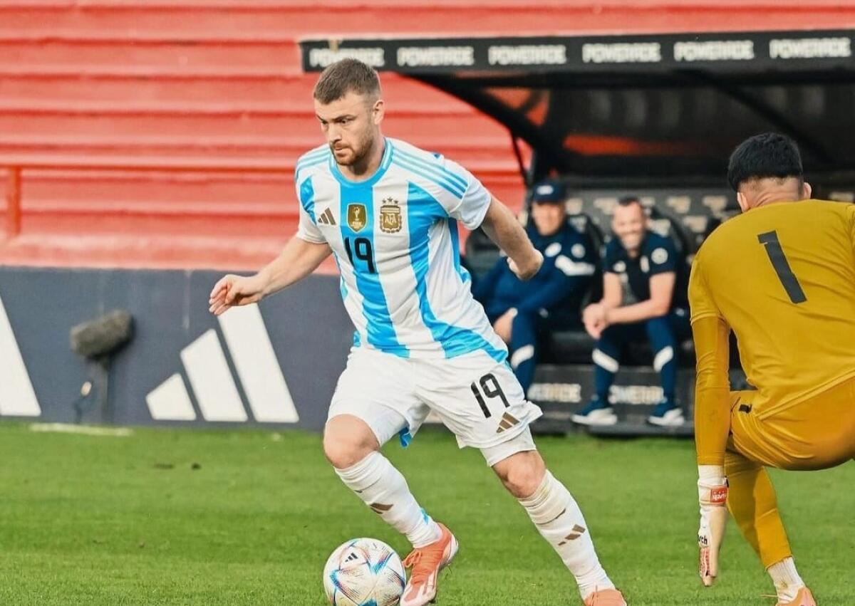 Beltran realizza una doppietta con l'Argentina U23 nell'amichevole contro il Paraguay, VIDEO - 