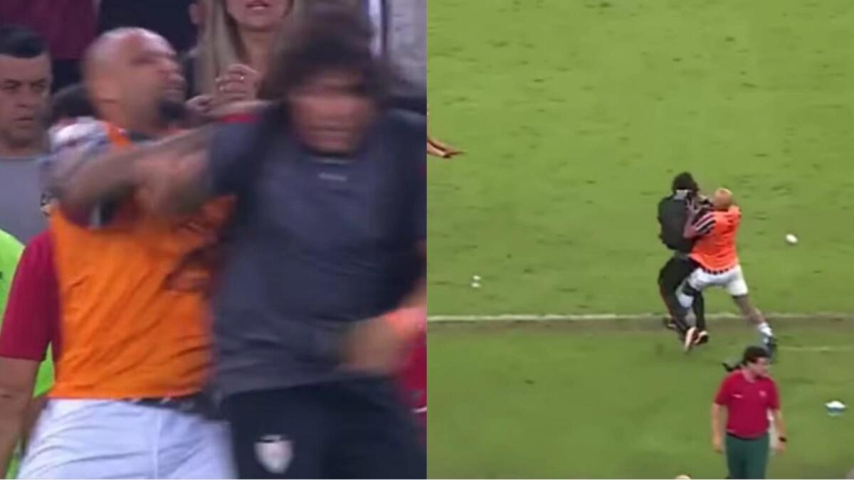 Brasile, Felipe Melo perde le staffe e aggredisce un addetto stampa: per lui maxi squalifica e denuncia - 