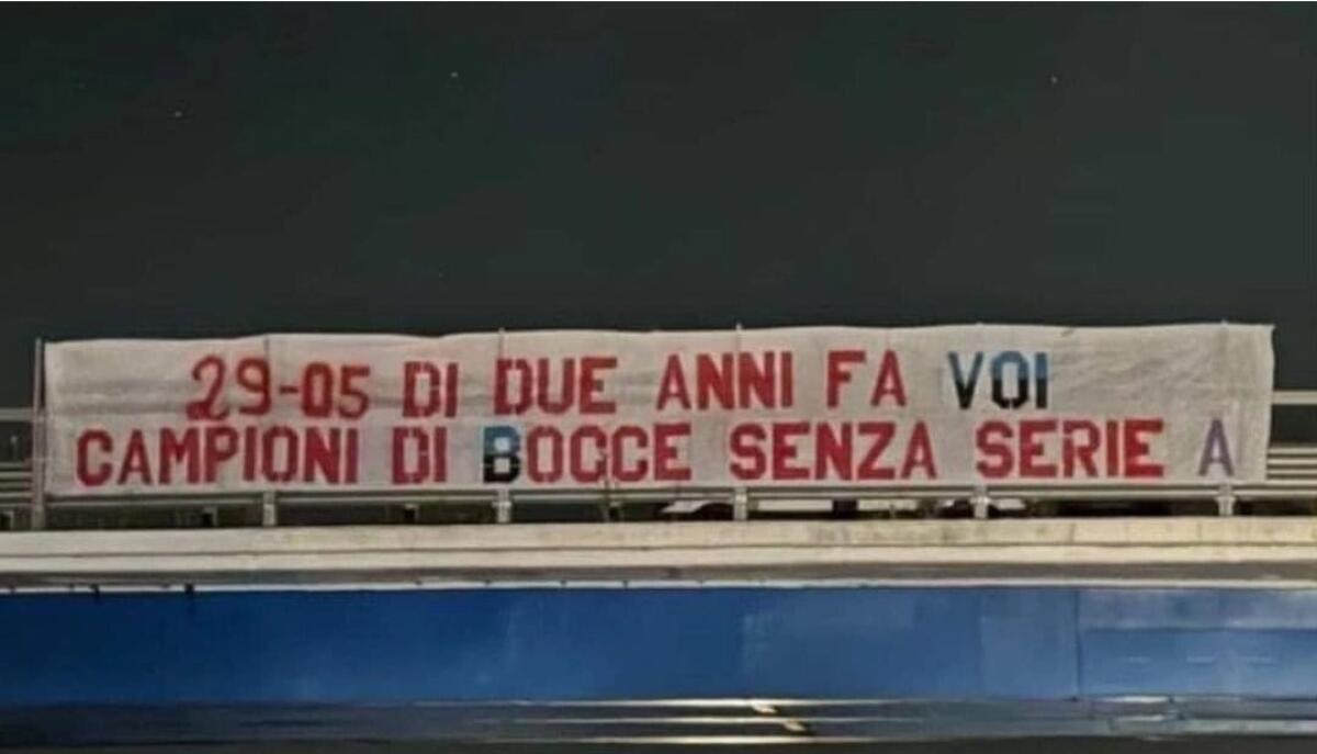 I tifosi della Fiorentina rispondono ai pisani: "29-05 di due anni fa, voi campioni di Bocce senza Serie A" - 