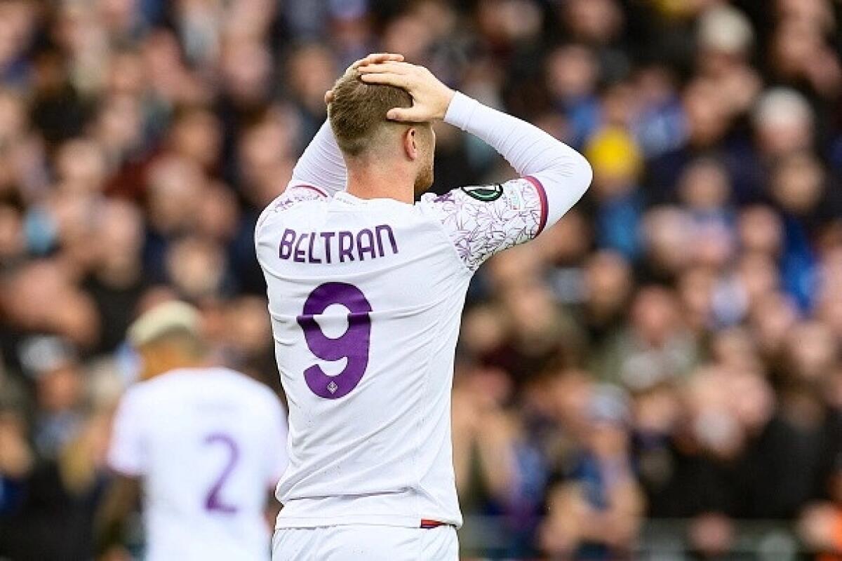 Beltrán su Instagram: "Fa male perché volevamo portare la coppa a Firenze, alziamo la testa" - 