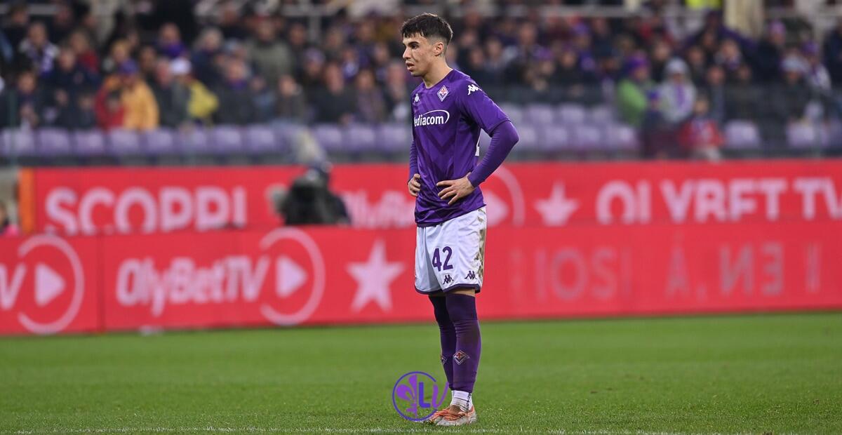 Amerini: "Bianco merita un'occasione in viola, però da fare il titolare alla Reggina a farlo a Firenze è diverso" - Firenze, stadio A.Franchi, 07.01.2023, Fiorentina-Sassuolo, foto Lisa Guglielmi. Copyright Labaroviola.com