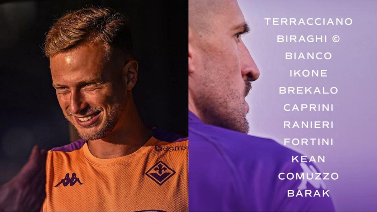 Formazione Fiorentina contro il Bolton: Biraghi braccetto, Barak in mezzo, Ikonè tutta fascia - 