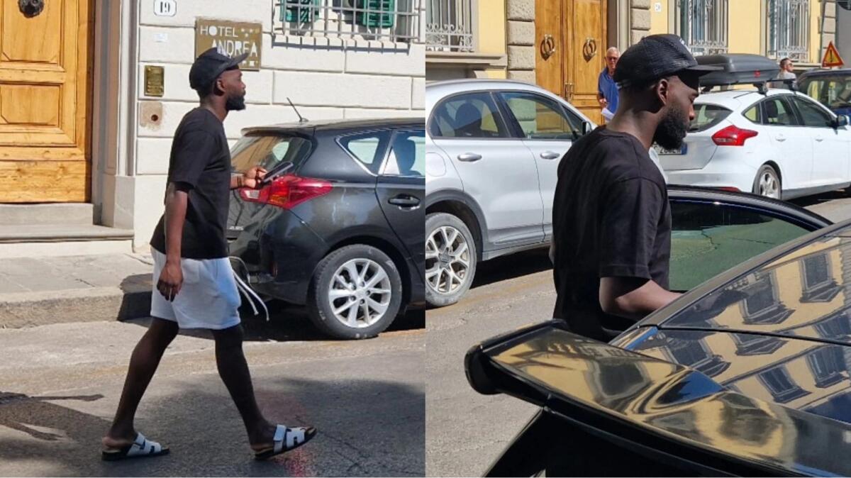 Da Fanfani spunta Ikonè, il giocatore della Fiorentina è arrivato da solo con la sua auto: "Tutto bene" - 