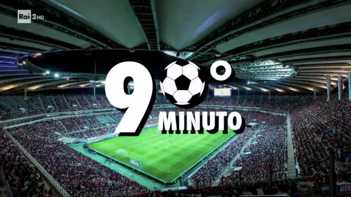 La Rai chiude Novantesimo minuto e lo divide su due giorni, non sarà più la domenica pomeriggio - 