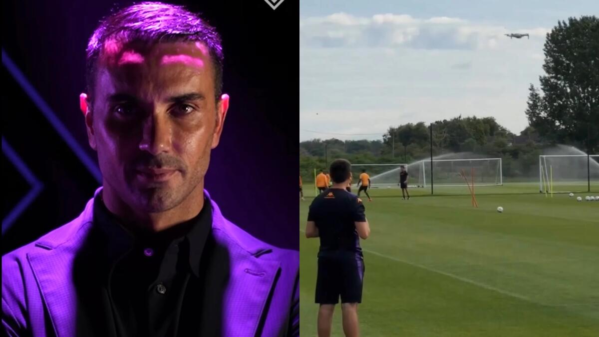 La Repubblica: "Drone in azione sopra il campo di allenamento della Fiorentina di Palladino a Preston" - 