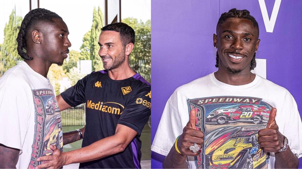 Palladino accoglie Kean al Viola Park con un sorriso e un grande abbraccio. Le foto dell'arrivo - 