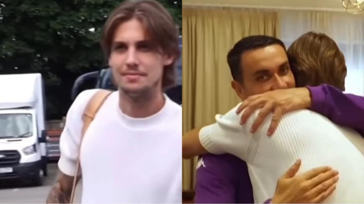 VIDEO, Colpani è arrivato in Inghilterra. L'incontro e l'abbraccio con mister Palladino - 