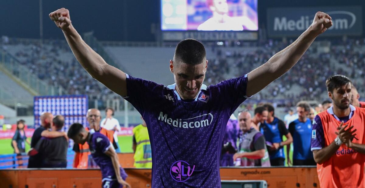 TMW rivela: "Domani le visite mediche di Milenkovic con il Nottingham, firmerà un contratto fino al 2029" - Firenze, Stadio Artemio Franchi, 17.09.2023, Fiorentina-Atalanta, foto Lisa Guglielmi. Copyright Labaroviola.com