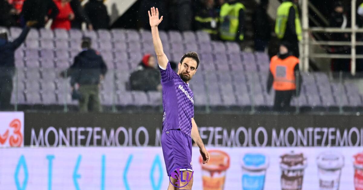 Bonaventura acquista una pagina su La Nazione per salutare un'ultima volta Firenze e i fiorentini - Firenze, Stadio Artemio Franchi, 26.02.2024, Fiorentina-Lazio, foto Lisa Guglielmi. Copyright Labaroviola.com