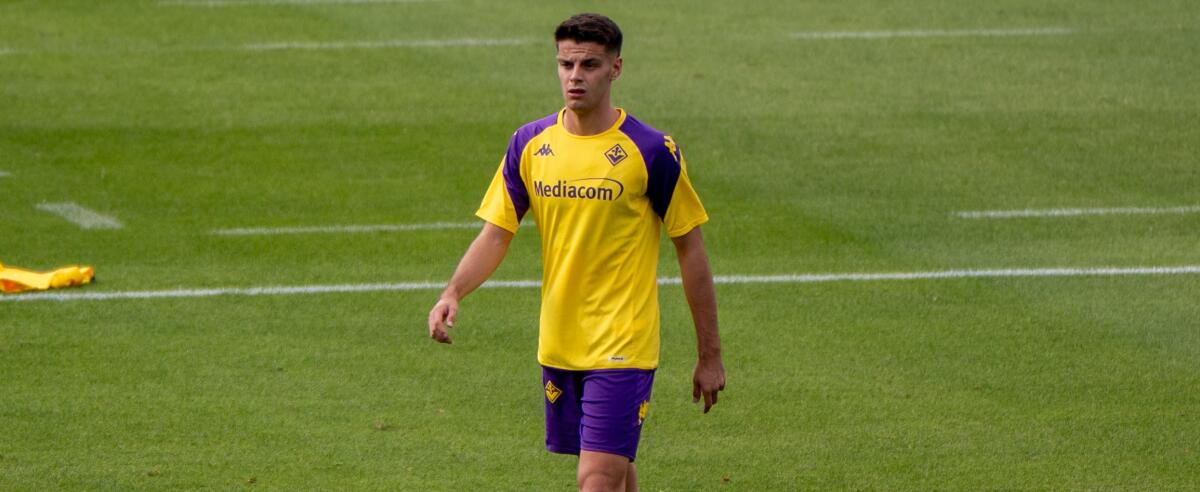 Pierozzi lascia la Fiorentina, il Palermo ha depositato il suo contratto in Lega e giocherà il campionato con i rosaneri - Bagno a Ripoli, Viola Park, 04.10.2023, foto Jacopo Canè. Copyright Labaroviola.com