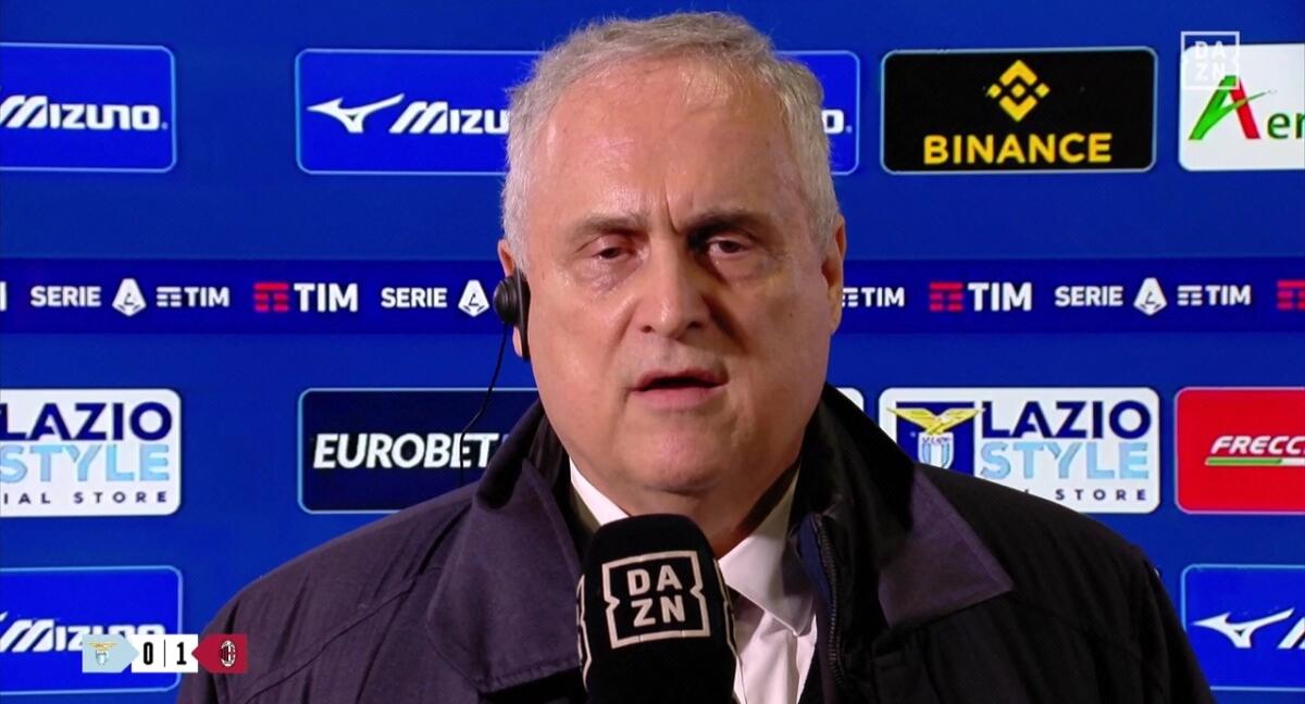Lotito: "Greenwood? Juventus e Napoli gufano, sono terrorizzati. Vogliono che io venda la Lazio" - 