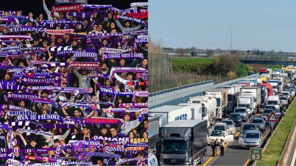 Grave incidente sull'A1: molti tifosi della Fiorentina ancora bloccati nel traffico verso Parma - 