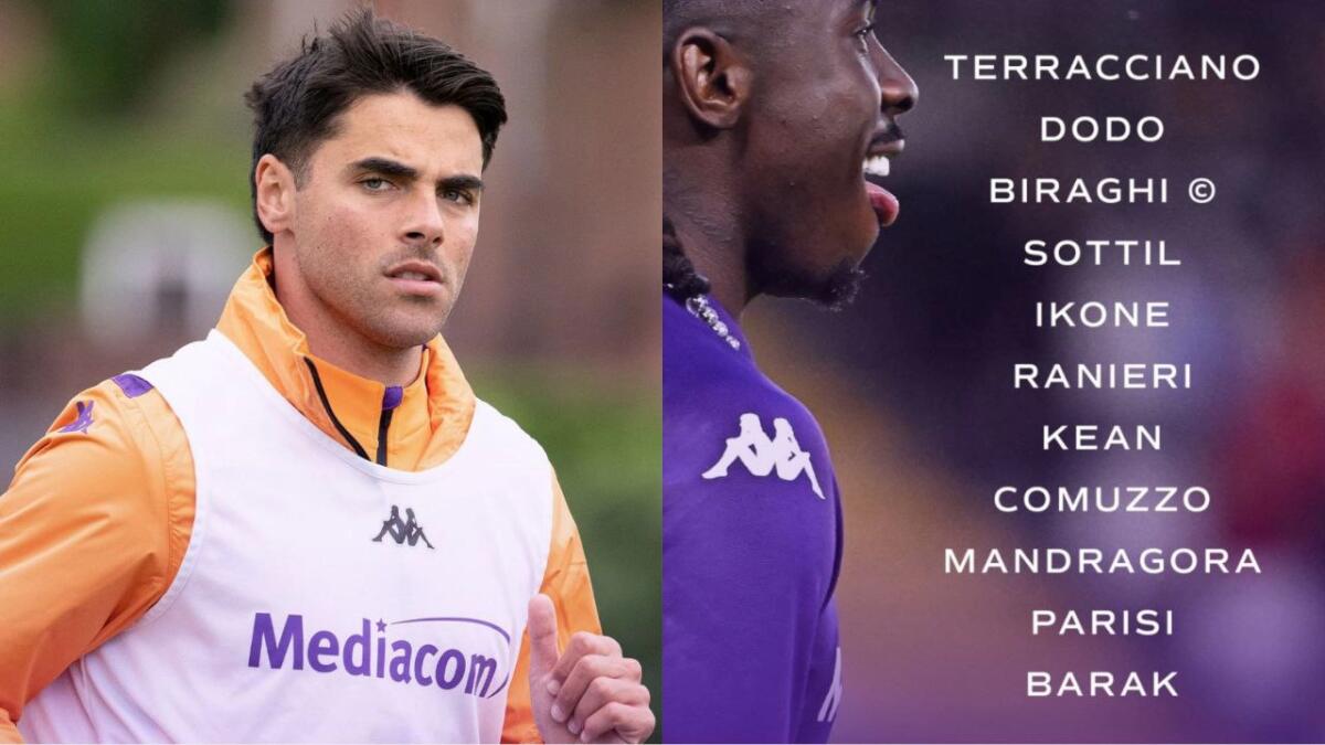 Formazione Fiorentina contro il Montpellier: Pongracic out, Parisi titolare, Ikonè e Sottil davanti - 