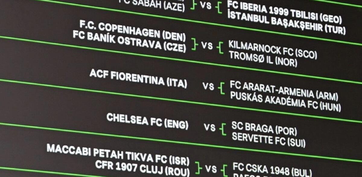 Playoff Conference, andata a Firenze il 22 agosto. Ritorno in Ungheria o Armenia il 29 - 