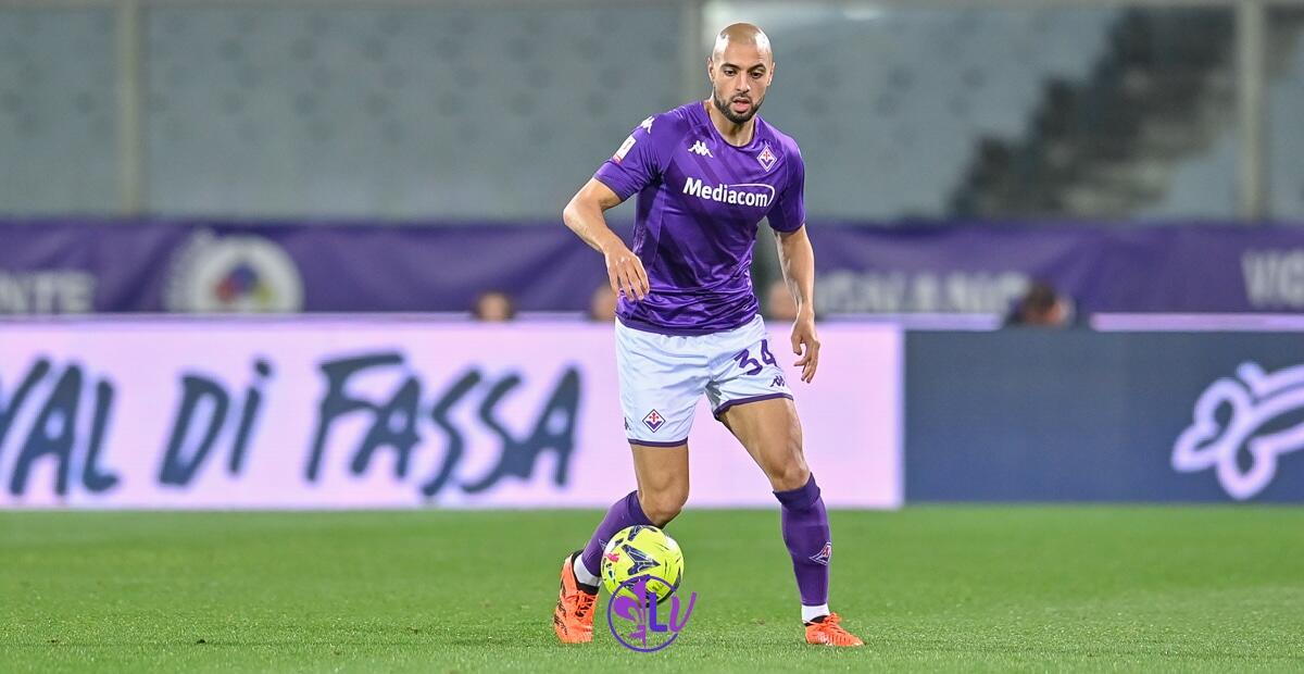 TMW: "Amrabat proposto al Napoli, la Fiorentina chiede 15/20 milioni per cederlo. Piace a Conte" - Firenze, stadio A.Franchi, 27.04.2023, Fiorentina-Cremonese, foto Lisa Guglielmi. Copyright Labaroviola.com