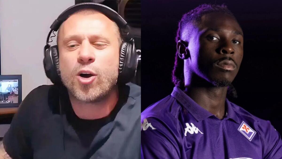 Cassano: "Palladino ha detto che alla Fiorentina devono essere 11 Kean, ma sono 66 anni che non fa 1 gol" - 