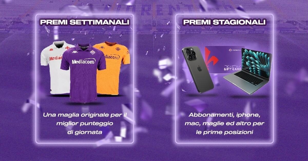 Nasce il Fanta Passione Fiorentina, il fantacalcio dei tifosi viola. Nei premi abbonamenti, mac e iphone - 