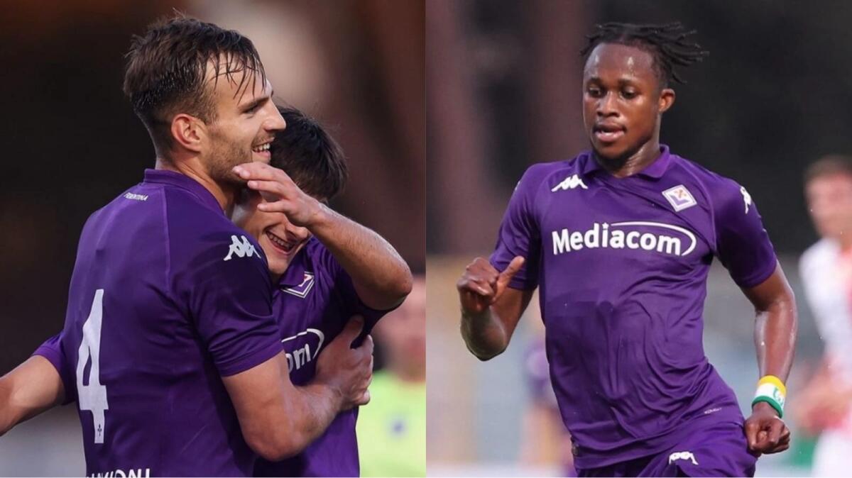 TOP E FLOP FIORENTINA: KOUAMÈ FA TRIPLETTA, BENE FORTINI E KAYODE. MALE CHRISTENSEN - 