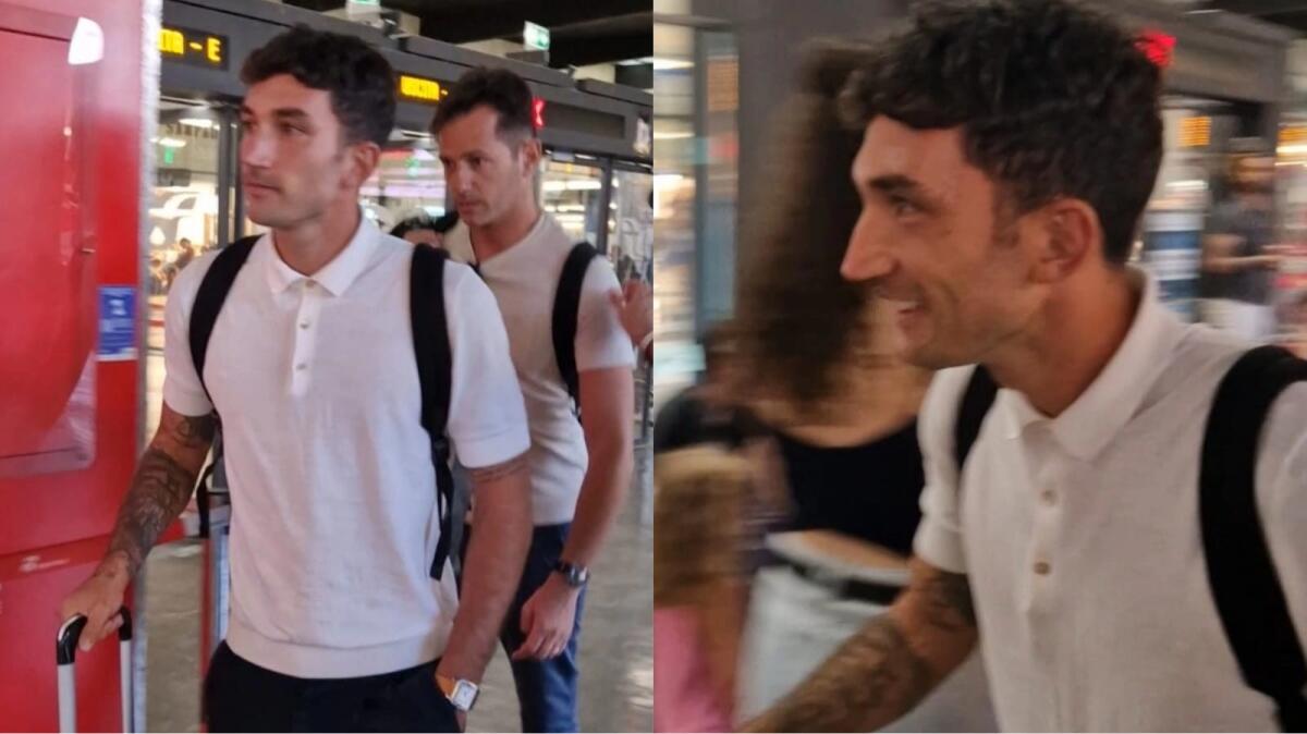 Cataldi è arrivato a Firenze, il video in stazione a Santa Maria Novella. Adesso la firma - 