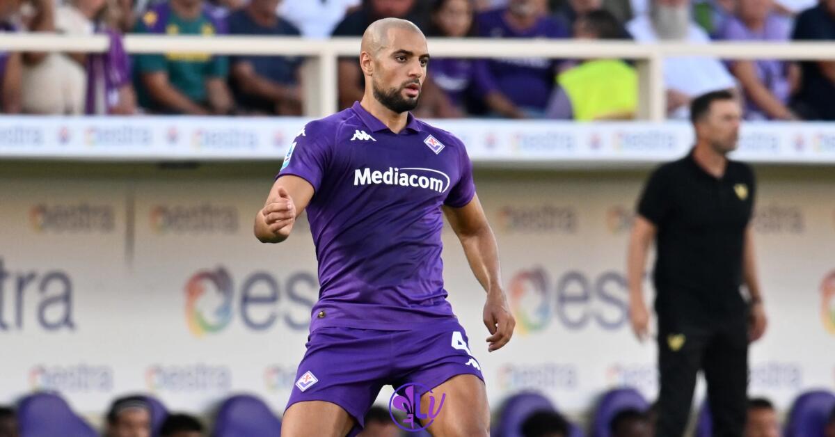 La Fiorentina ringrazia Amrabat: "Grazie per la professionalità mostrata fino al 120' dell'ultima partita" - Firenze, Stadio Artemio Franchi, 25.08.2024, Fiorentina-Venezia, foto Lisa Guglielmi. Copyright Labaroviola.com