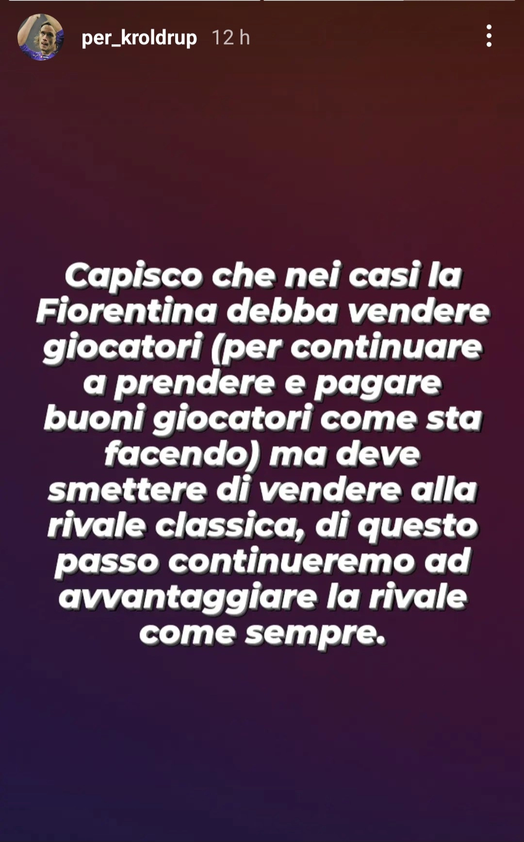 Kroldrup attacca: "Basta vendere i giocatori più forti alla rivale di sempre, li rendiamo solo più forti"