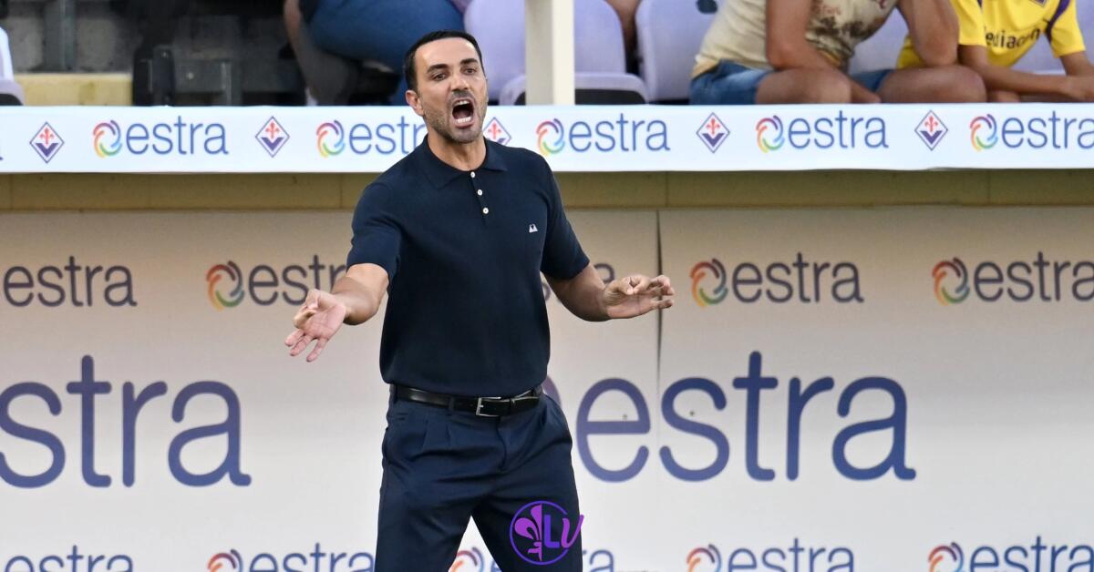 Nazione: “Tanta pressione su Palladino, confronto con la società. Il tempo adesso stringe” - Firenze, Stadio Artemio Franchi, 25.08.2024, Fiorentina-Venezia, foto Lisa Guglielmi. Copyright Labaroviola.com