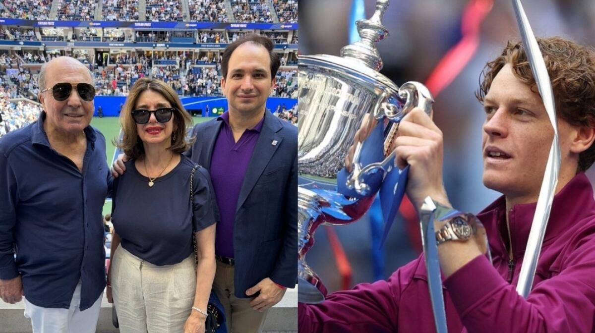 Sinner trionfa sotto gli occhi di Commisso. Il patron della Fiorentina si gode la vittoria da vicino - 