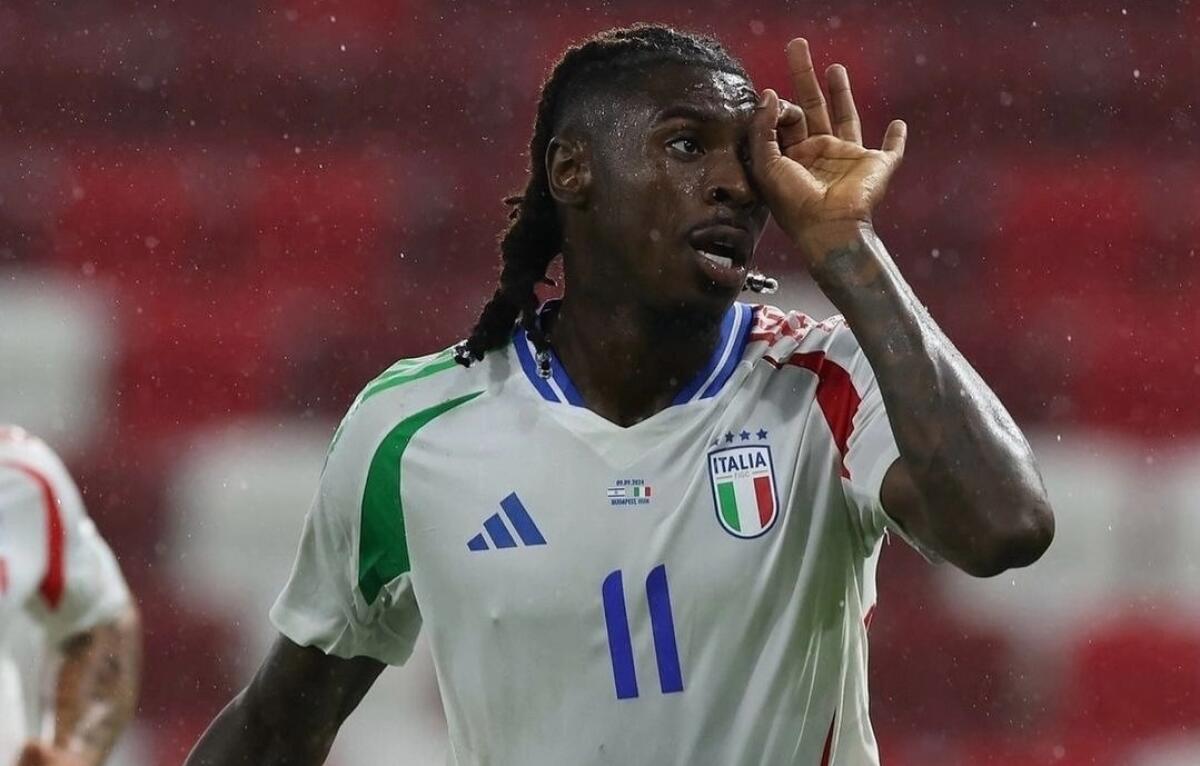 Kean non si ferma più, segna anche in Nazionale e guida gli azzurri alla vittoria con Israele - 