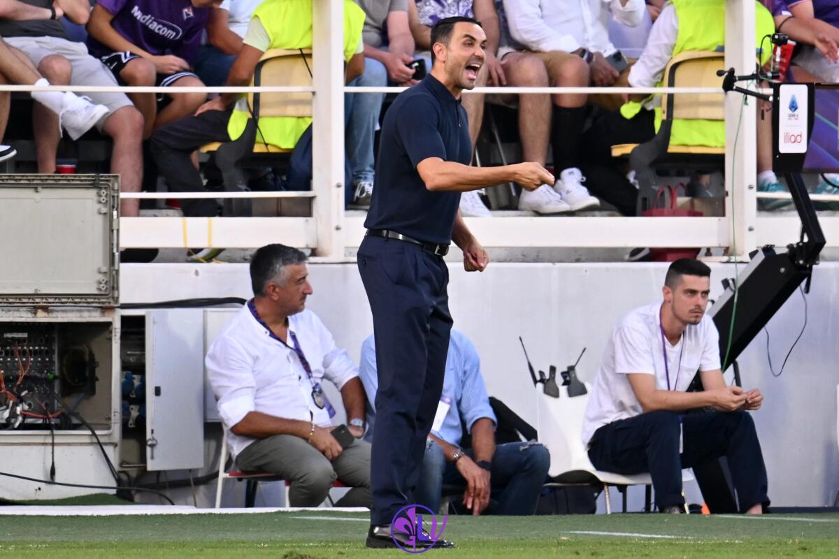 Allenatore di calcio: tutti i segreti per fare carriera - Firenze, Stadio Artemio Franchi, 1.09.2024, Fiorentina-Monza, foto Lisa Guglielmi. Copyright Labaroviola.com