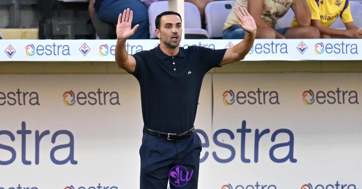 Nazione: “Palladino contro l’Atalanta con il 3-4-2-1 salvo sorprese. Ma si provano anche alternative” - Firenze, Stadio Artemio Franchi, 25.08.2024, Fiorentina-Venezia, foto Lisa Guglielmi. Copyright Labaroviola.com