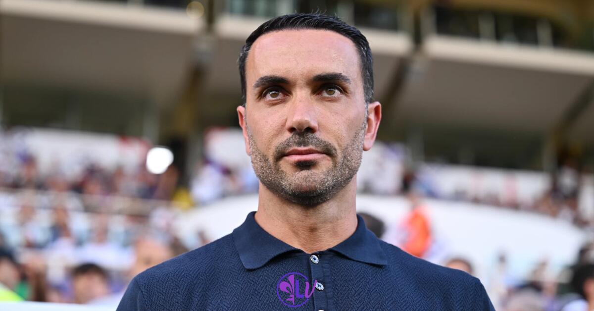 Palladino: "Molto contento della fase difensiva. Abbiamo concesso poco all'Atalanta" - Firenze, Stadio Artemio Franchi, 1.09.2024, Fiorentina-Monza, foto Lisa Guglielmi. Copyright Labaroviola.com