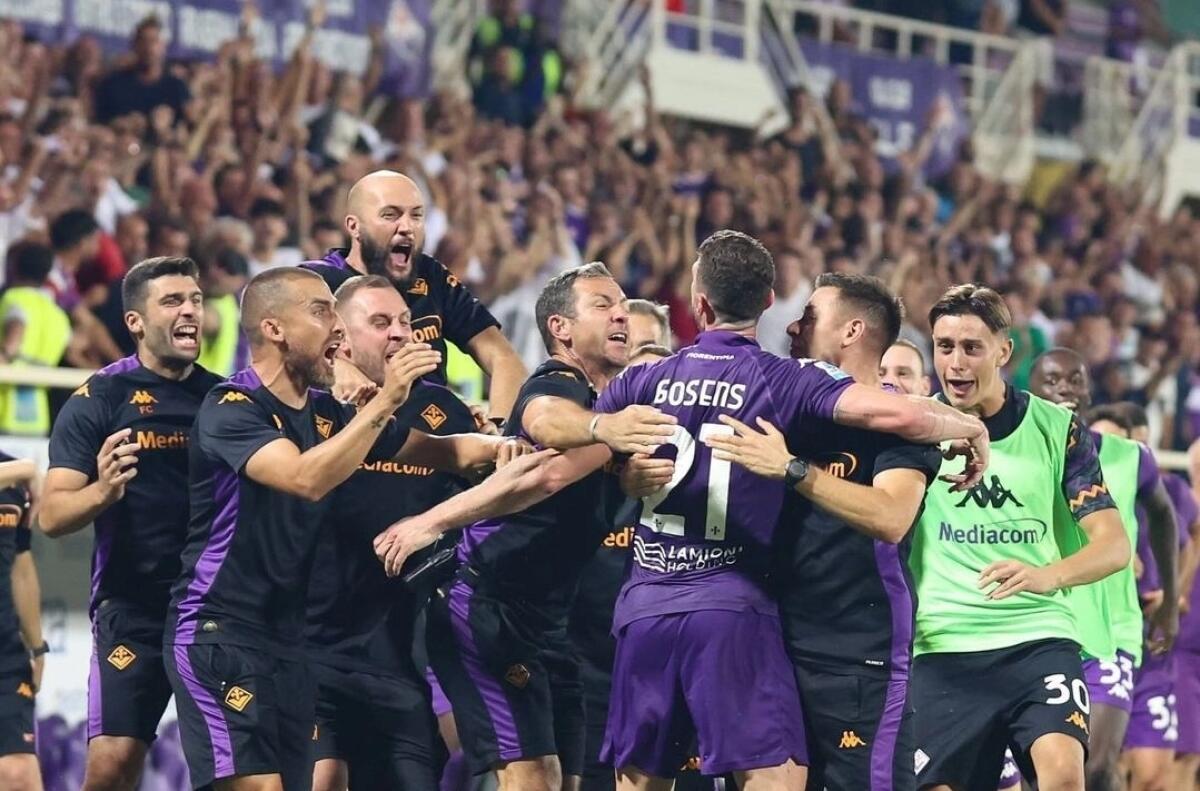 Gosens al 96' acciuffa il 2-2 per la Fiorentina. Ancora in gol Kean ma la vittoria è ancora lontana - 