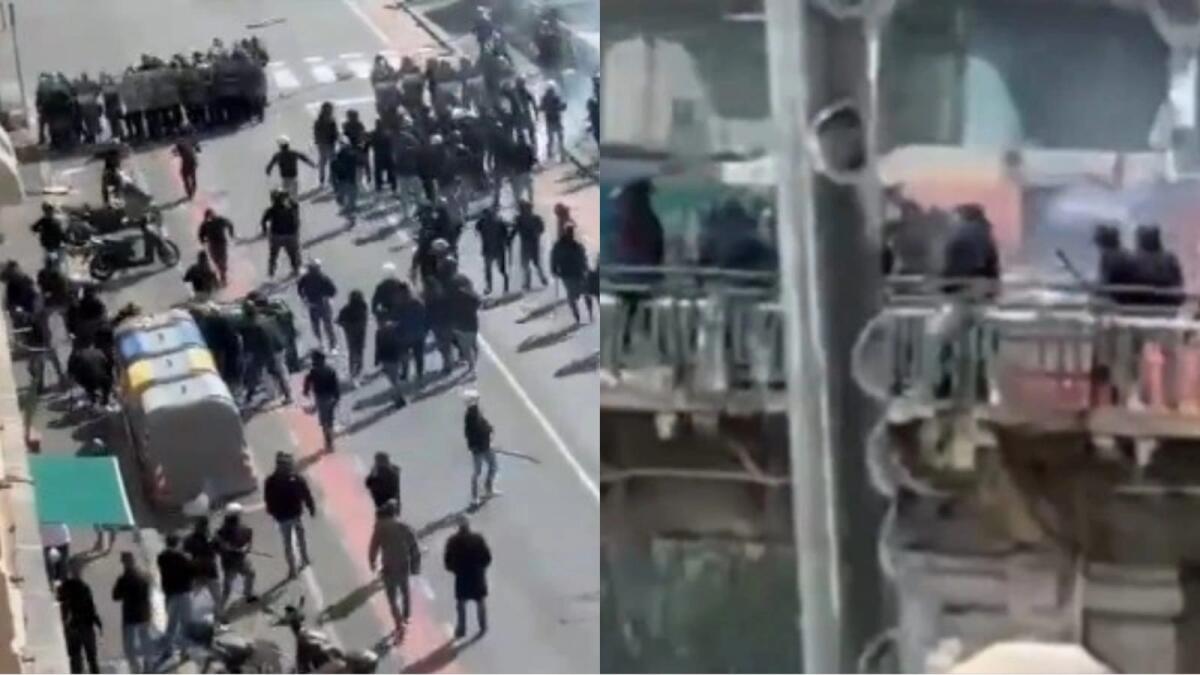 Derby di Genova nel caos: scontri, diversi feriti e gara a rischio. Decisione attesa in Prefettura - 