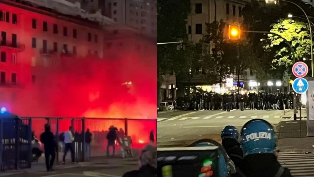 Finisce il derby di Genova e scoppiano altri scontri tra tifosi della Samp e quelli del Genoa. L'accaduto - 