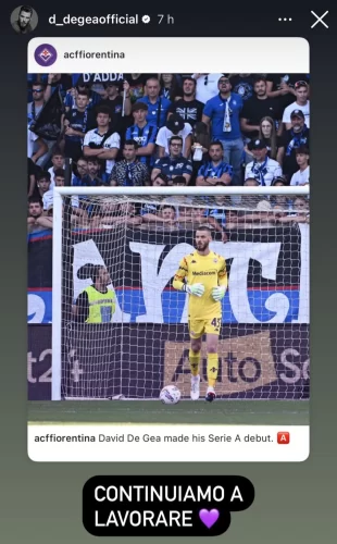 De Gea incita la squadra dopo la sconfitta contro l'Atalanta: "Continuiamo a lavorare"