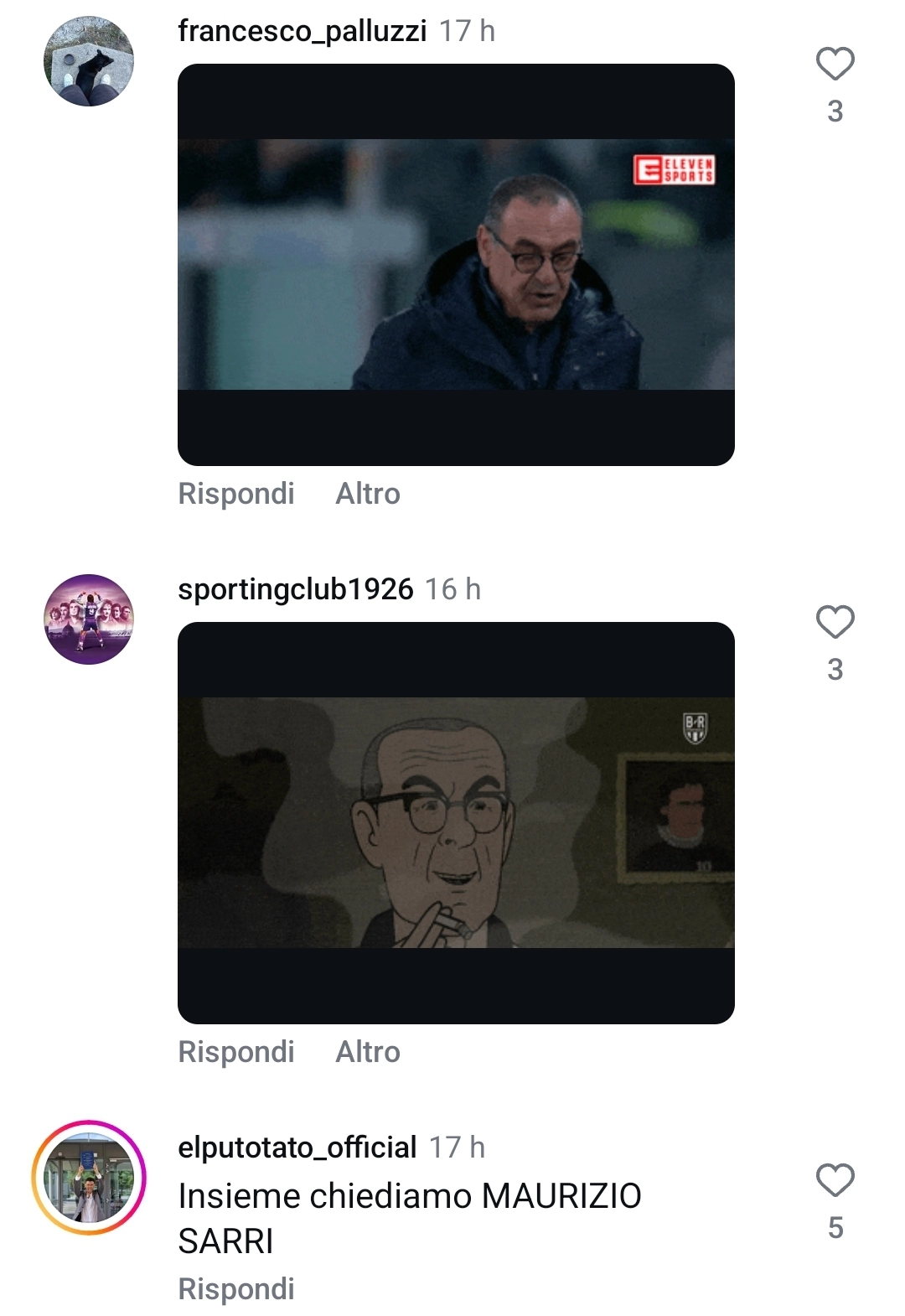 I tifosi della Fiorentina stufi di Palladino, sotto i post impazza il "Dateci Sarri". Italiano rimpianto