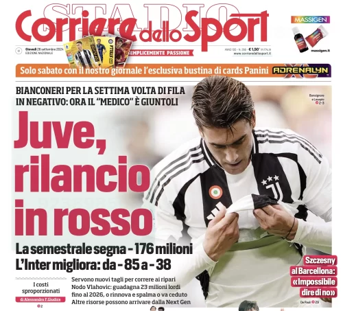 Ziliani: "La Juve regina del mercato è un club che non si regge in piedi, in altri paesi giocherebbe nei dilettanti"