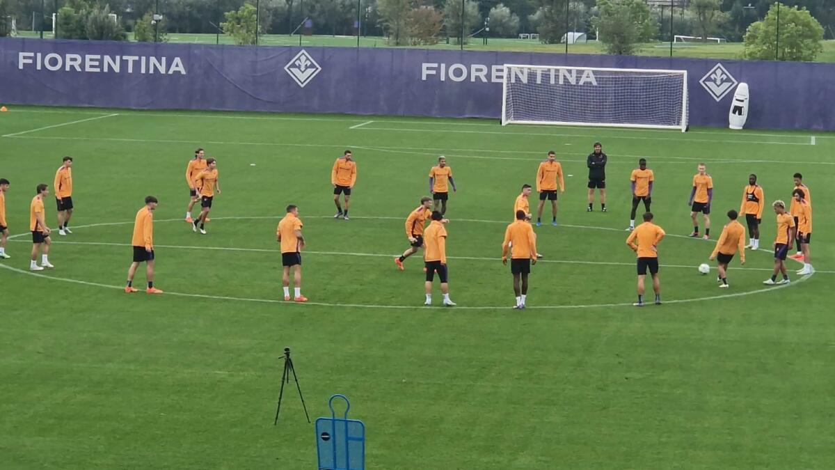 Dalla rifinitura della Fiorentina: Kean e Gudmundsson out, assenti anche Mandragora e Pongracic - 