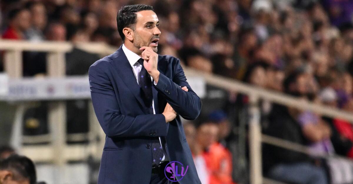 Palladino: "Mentalità e spirito di squadra, questa è la strada. Bravissimi ragazzi" - Firenze, Stadio Artemio Franchi, 06.10.2024, Fiorentina-Milan, foto Lisa Guglielmi. Copyright Labaroviola.com